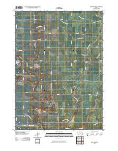 Woolstock Iowa Historical topographic map, 1:24000 scale, 7.5 X 7.5 Minute, Year 2010