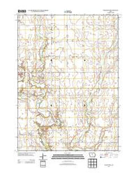 Woolstock Iowa Historical topographic map, 1:24000 scale, 7.5 X 7.5 Minute, Year 2013