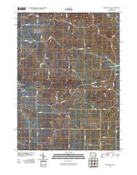 Wyoming East Iowa Historical topographic map, 1:24000 scale, 7.5 X 7.5 Minute, Year 2010