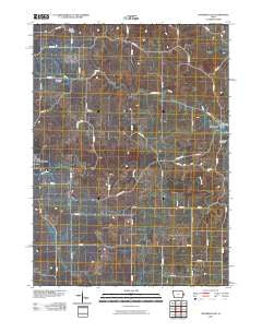 Wyoming East Iowa Historical topographic map, 1:24000 scale, 7.5 X 7.5 Minute, Year 2010