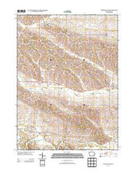 Wyoming West Iowa Historical topographic map, 1:24000 scale, 7.5 X 7.5 Minute, Year 2013
