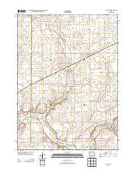 Yetter Iowa Historical topographic map, 1:24000 scale, 7.5 X 7.5 Minute, Year 2013