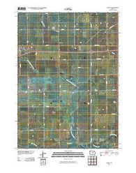 Zaneta Iowa Historical topographic map, 1:24000 scale, 7.5 X 7.5 Minute, Year 2010