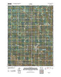 Zearing Iowa Historical topographic map, 1:24000 scale, 7.5 X 7.5 Minute, Year 2010