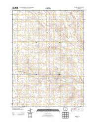 Zearing Iowa Historical topographic map, 1:24000 scale, 7.5 X 7.5 Minute, Year 2013