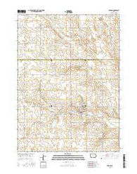 Zearing Iowa Current topographic map, 1:24000 scale, 7.5 X 7.5 Minute, Year 2015