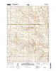 Zearing Iowa Current topographic map, 1:24000 scale, 7.5 X 7.5 Minute, Year 2015
