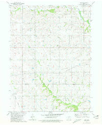 Zion Iowa Historical topographic map, 1:24000 scale, 7.5 X 7.5 Minute, Year 1981