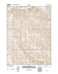 Zion Iowa Historical topographic map, 1:24000 scale, 7.5 X 7.5 Minute, Year 2013
