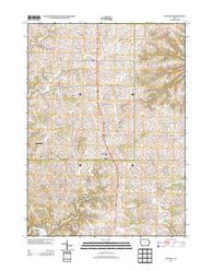 Zwingle Iowa Historical topographic map, 1:24000 scale, 7.5 X 7.5 Minute, Year 2013