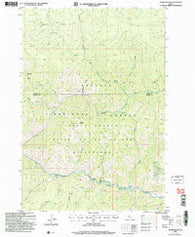 Acorn Butte Idaho Historical topographic map, 1:24000 scale, 7.5 X 7.5 Minute, Year 2004