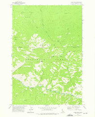 Acorn Butte Idaho Historical topographic map, 1:24000 scale, 7.5 X 7.5 Minute, Year 1973