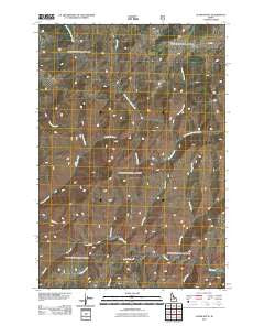Acorn Butte Idaho Historical topographic map, 1:24000 scale, 7.5 X 7.5 Minute, Year 2011