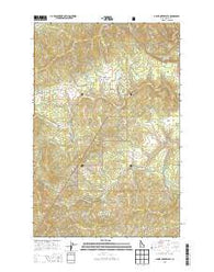 Alder Creek Flats Idaho Current topographic map, 1:24000 scale, 7.5 X 7.5 Minute, Year 2013