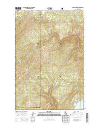 Aldermand Ridge Idaho Current topographic map, 1:24000 scale, 7.5 X 7.5 Minute, Year 2014