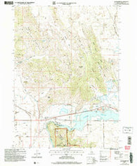 Alexander Idaho Historical topographic map, 1:24000 scale, 7.5 X 7.5 Minute, Year 2005