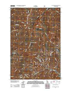 Allan Mountain Idaho Historical topographic map, 1:24000 scale, 7.5 X 7.5 Minute, Year 2011