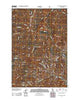 Allan Mountain Idaho Historical topographic map, 1:24000 scale, 7.5 X 7.5 Minute, Year 2011
