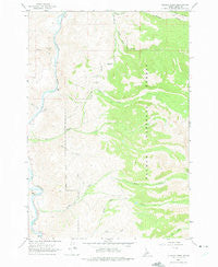 Allison Creek Idaho Historical topographic map, 1:24000 scale, 7.5 X 7.5 Minute, Year 1962