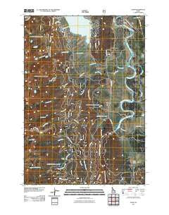 Alpha Idaho Historical topographic map, 1:24000 scale, 7.5 X 7.5 Minute, Year 2011