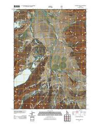 Alturas Lake Idaho Historical topographic map, 1:24000 scale, 7.5 X 7.5 Minute, Year 2011
