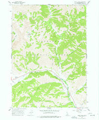 Amber Lakes Idaho Historical topographic map, 1:24000 scale, 7.5 X 7.5 Minute, Year 1967
