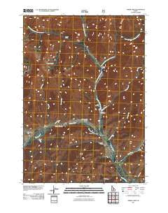 Amber Lakes Idaho Historical topographic map, 1:24000 scale, 7.5 X 7.5 Minute, Year 2011