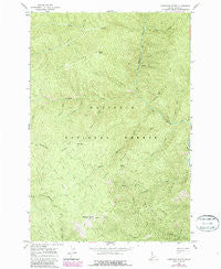 Anderson Butte Idaho Historical topographic map, 1:24000 scale, 7.5 X 7.5 Minute, Year 1966
