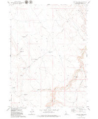 Antelope Creek Idaho Historical topographic map, 1:24000 scale, 7.5 X 7.5 Minute, Year 1979