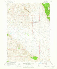 Antelope Flat Idaho Historical topographic map, 1:24000 scale, 7.5 X 7.5 Minute, Year 1963