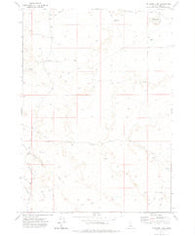 Antelope Lake Idaho Historical topographic map, 1:24000 scale, 7.5 X 7.5 Minute, Year 1972