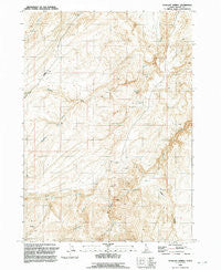 Antelope Spring Idaho Historical topographic map, 1:24000 scale, 7.5 X 7.5 Minute, Year 1992