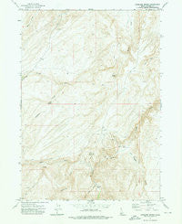 Antelope Spring Idaho Historical topographic map, 1:24000 scale, 7.5 X 7.5 Minute, Year 1972