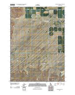 Antelope Butte Idaho Historical topographic map, 1:24000 scale, 7.5 X 7.5 Minute, Year 2010
