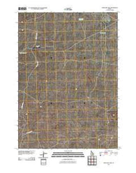 Antelope Lake Idaho Historical topographic map, 1:24000 scale, 7.5 X 7.5 Minute, Year 2010