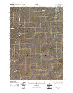 Antelope Lake Idaho Historical topographic map, 1:24000 scale, 7.5 X 7.5 Minute, Year 2010