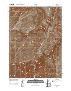 Antelope Spring Idaho Historical topographic map, 1:24000 scale, 7.5 X 7.5 Minute, Year 2010