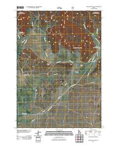 Antelope Valley Idaho Historical topographic map, 1:24000 scale, 7.5 X 7.5 Minute, Year 2011