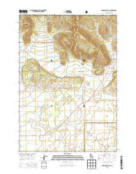 Antelope Valley Idaho Current topographic map, 1:24000 scale, 7.5 X 7.5 Minute, Year 2013