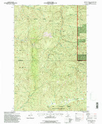 Anthony Peak Idaho Historical topographic map, 1:24000 scale, 7.5 X 7.5 Minute, Year 1994