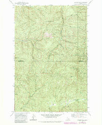 Anthony Peak Idaho Historical topographic map, 1:24000 scale, 7.5 X 7.5 Minute, Year 1969