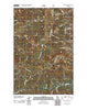 Anthony Peak Idaho Historical topographic map, 1:24000 scale, 7.5 X 7.5 Minute, Year 2011