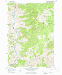 Aparejo Point Idaho Historical topographic map, 1:24000 scale, 7.5 X 7.5 Minute, Year 1963