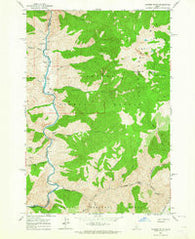 Aparejo Point Idaho Historical topographic map, 1:24000 scale, 7.5 X 7.5 Minute, Year 1963