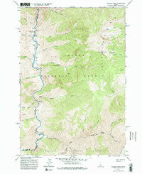 Aparejo Point Idaho Historical topographic map, 1:24000 scale, 7.5 X 7.5 Minute, Year 1963