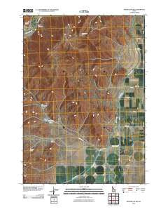Appendicitis Hill Idaho Historical topographic map, 1:24000 scale, 7.5 X 7.5 Minute, Year 2010