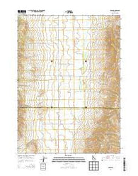 Arbon Idaho Current topographic map, 1:24000 scale, 7.5 X 7.5 Minute, Year 2013