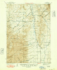 Arbon Idaho Historical topographic map, 1:62500 scale, 15 X 15 Minute, Year 1944