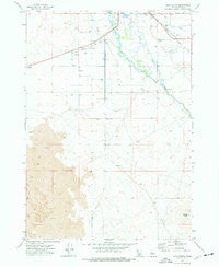 Arco South Idaho Historical topographic map, 1:24000 scale, 7.5 X 7.5 Minute, Year 1972