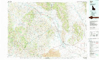 Arco Idaho Historical topographic map, 1:100000 scale, 30 X 60 Minute, Year 1988